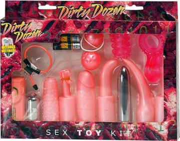 INTEREST Sada sexuálních hraček - Dirty Dozen - 12ks pomůcek INTEREST Sada sexuálních hraček - Dirty Dozen - 12ks pomůcek