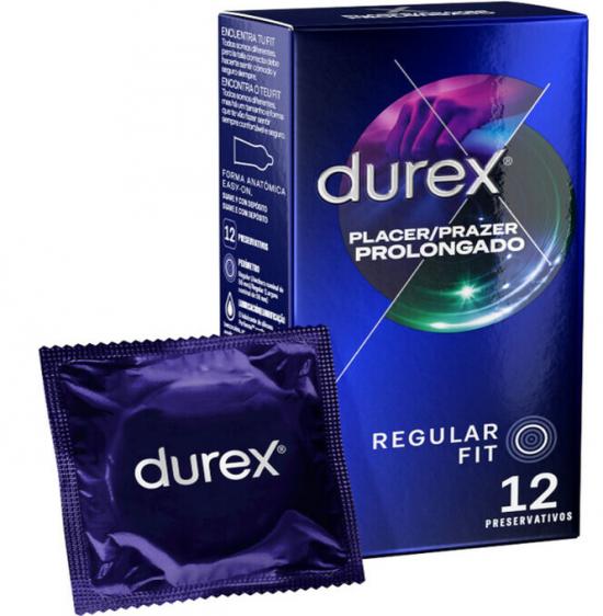 DUREX Kondomy Placer Prolongado 12