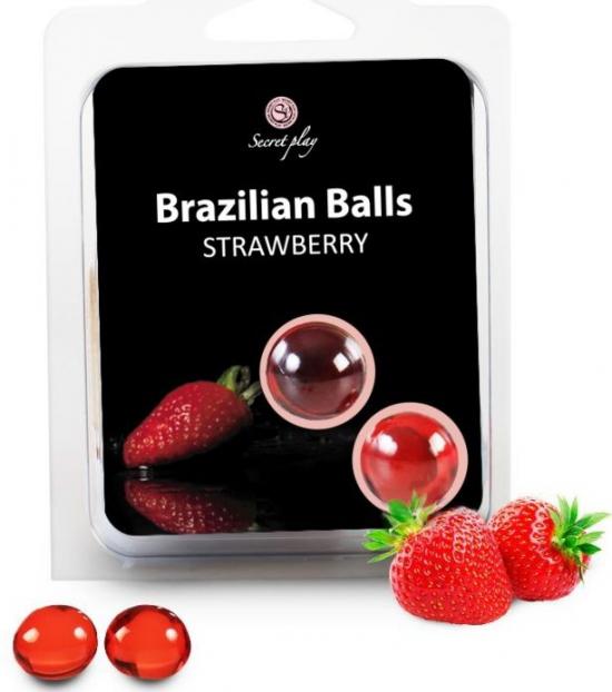 2 Brazilian Balls Strawberry