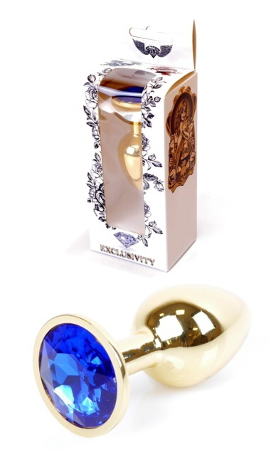 Boss Series Jewellery Gold Dark Blue