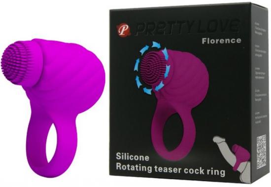 Florence Rechargeable Rotation Ring Purple