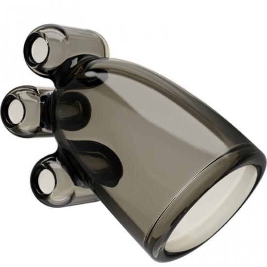 Vibrační návlek na penis BAILE CRYSTAL CAP II