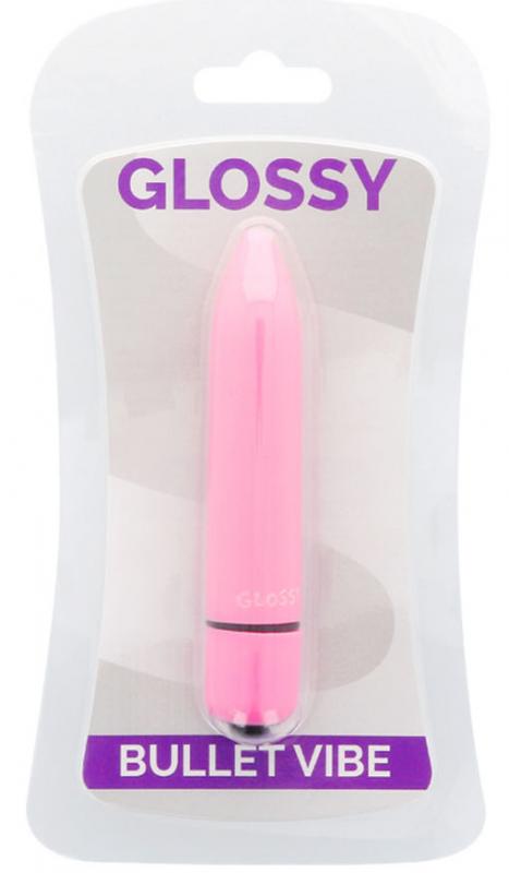 Vibrační minivibrátor GLOSSY - THIN VIBE vodotěsný