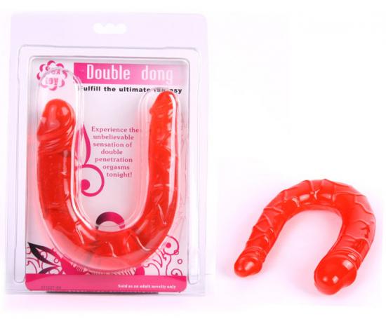 Double Heads dildo Red