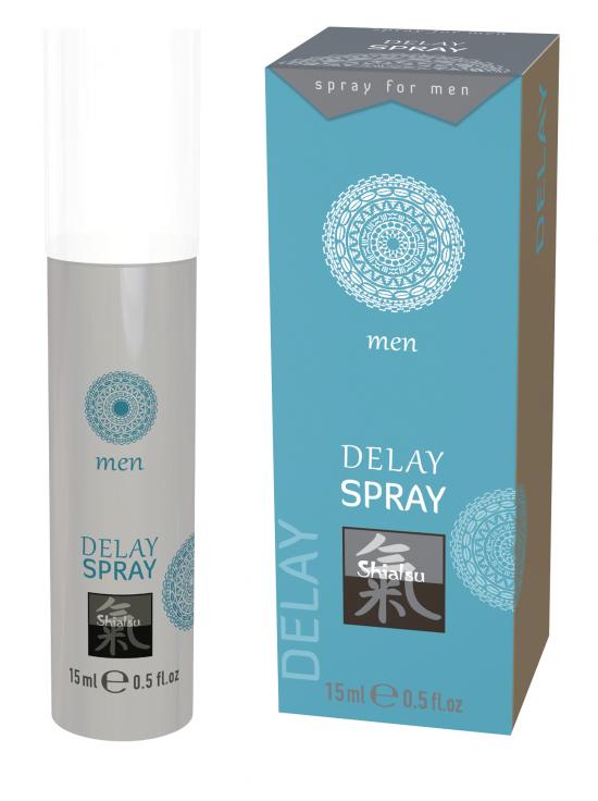 HOT Shiatsu Delay sprej na oddálení ejakulace pro muže 15 ml HOT Shiatsu Delay sprej na oddálení ejakulace pro muže 15 ml