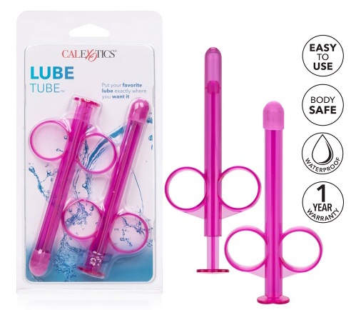 California Exotics Lube Tube Pink 2 pack