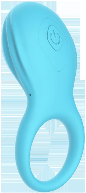 Dream Toys Kroužek na penis THE CANDY SHOP BLUE LAGOON modrý