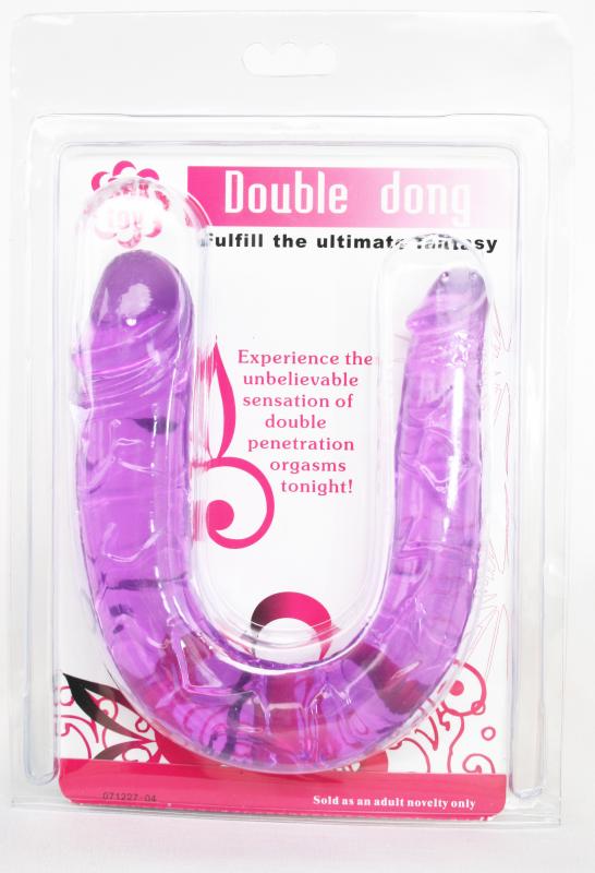 Double Heads Purple- dildo