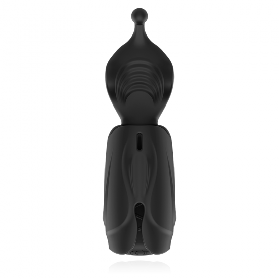 Jamyjob Rechargeable Head Stroker Masturbator Black