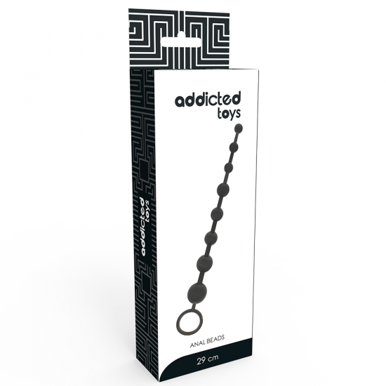 Addicted Toys Anal Beads 29cm Black