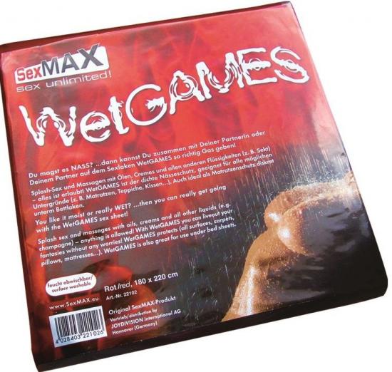 Joydivision SexMAX WetGAMES Sex Laken fitted sheet 180 x 220 cm