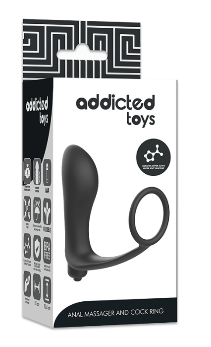 Addicted Toys Anal Massager + Cock Ring