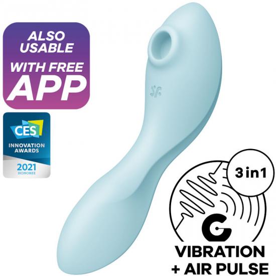 Satisfyer Curvy Trinity 5+ chytrý 2v1 Satisfyer Curvy Trinity 5+ chytrý 2v1