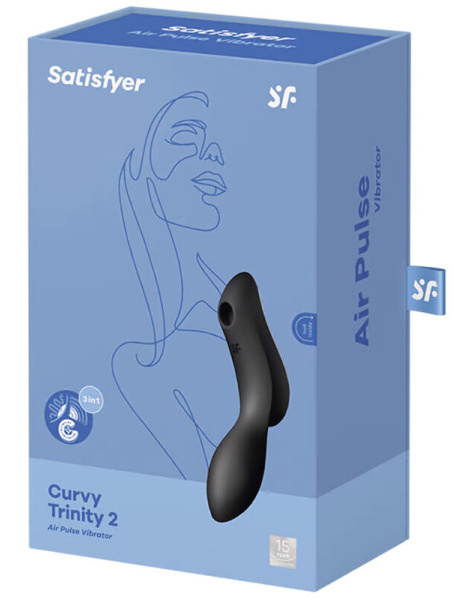 Satisfyer Curvy Trinity 2 (Black)