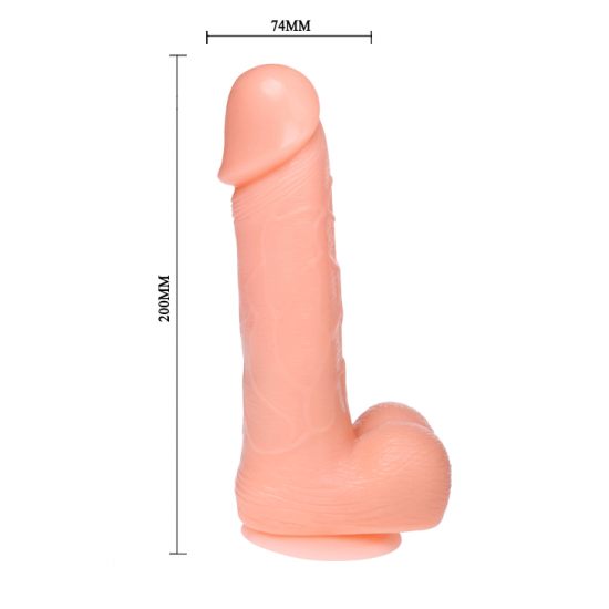 Dong Realistic Dildo Rotation And Vibration