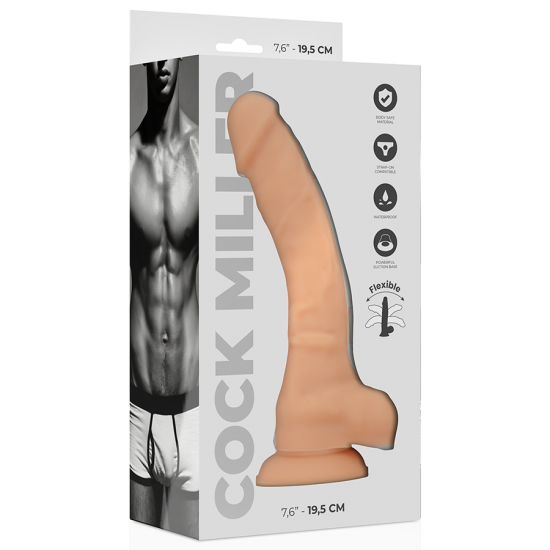 Cock Miller Silicone Double Density Super Flexible Dildo Skin 19,5cm