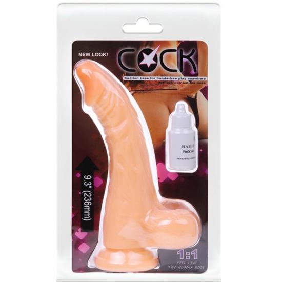 Cock Vibrating Realistic Dildo Flesh