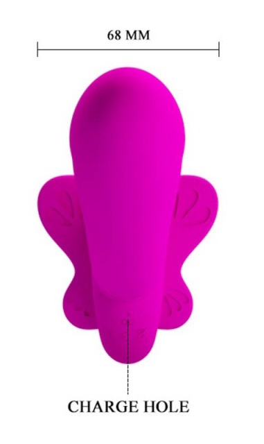 Pretty Love Valerie Strap-On Vibrator Pink