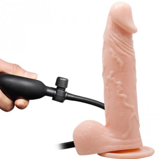 Inflatable Dildo 7,5" Flesh