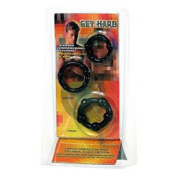 Blush STAY HARD BEADED COCKRINGS Blush STAY HARD BEADED COCKRINGS
