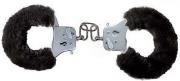 Furry Cuffs Black Plush- Pouta Furry Cuffs Black Plush- Pouta