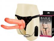 Jessica Double Dildo Strap-On With Vibr Jessica Double Dildo Strap-On With Vibr