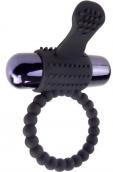 Anillo Vibrator De Silicona Negro Anillo Vibrator De Silicona Negro