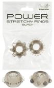 Power Stretchy Rings Smoke 2Pcs Power Stretchy Rings Smoke 2Pcs