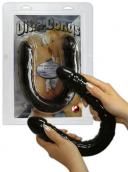 Oboustranné dildo černé - 43 cm Oboustranné dildo černé - 43 cm