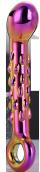 Glamour Glass Ribbed G-Spot Dildo 18cm Glamour Glass Ribbed G-Spot Dildo 18cm