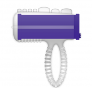 Casual Ring Tongue Vibrating Purple Casual Ring Tongue Vibrating Purple