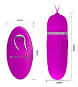 Pretty Love Dawn 12 - Vibrační kulička na dálkové ovládání Růžový