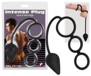 You2Toys Plug with Cock Rings You2Toys Plug with Cock Rings