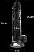 LoveToy Flawless Clear Dildo 7.5" LoveToy Flawless Clear Dildo 7.5"