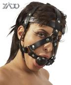 Leather Head Harness Gag Leather Head Harness Gag