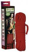 Červené bondage lano 10m Červené bondage lano 10m