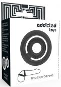 Addicted Toys Potenz C-Ring Penis Black Addicted Toys Potenz C-Ring Penis Black