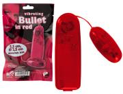 You2Toys Vibrating Bullet red You2Toys Vibrating Bullet red