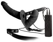 Dvojitý vibrační strap-on Vibrating Double Dildos