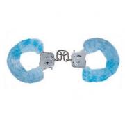 Toyjoy Furry Fun Cuffs plyšová kovová pouta