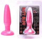 Anální kolík z růžového gelu,13 cm Anální kolík z růžového gelu,13 cm