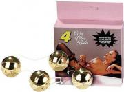 4 GOLD VIBRO BALLS 4 GOLD VIBRO BALLS