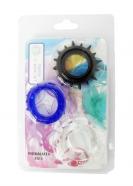 Boss Series C Ring Set Color - Sada pružných erekčních kroužků Multicolo