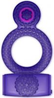 Casual Ring Vibrating Double Pleasure Purple
