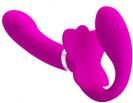 Pretty Love Valerie Strap-On Vibrator Pink