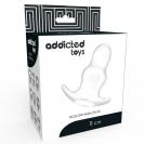Addicted Toys Medium Hollow Tunnel Butt Plug čirý anální tunel 9,5 cm