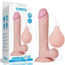 LoveToy Squirt Extreme Dildo 9" (22 cm), realistické stříkající dildo