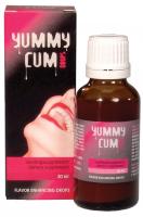 Kapky Yummy Cum pro muže 30ml