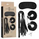 Intense Fetish Erotic Playset 1 With Handcuffs Blind Mask &amp; Flogger