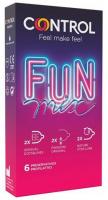 Kondomy Control Feel Fun Mix 6 ks - různé typy